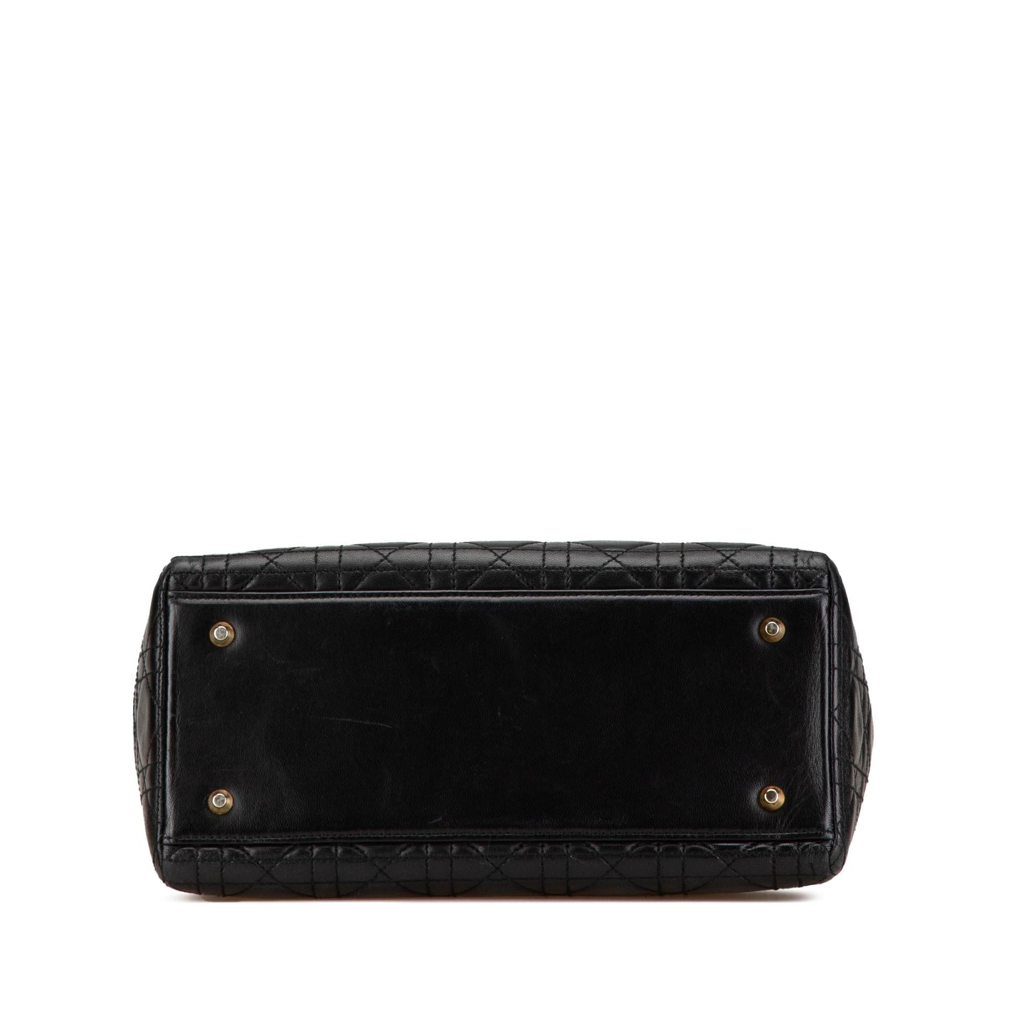 Dior Medium Lambskin Cannage Lady Dior (SHG-4STkYI)