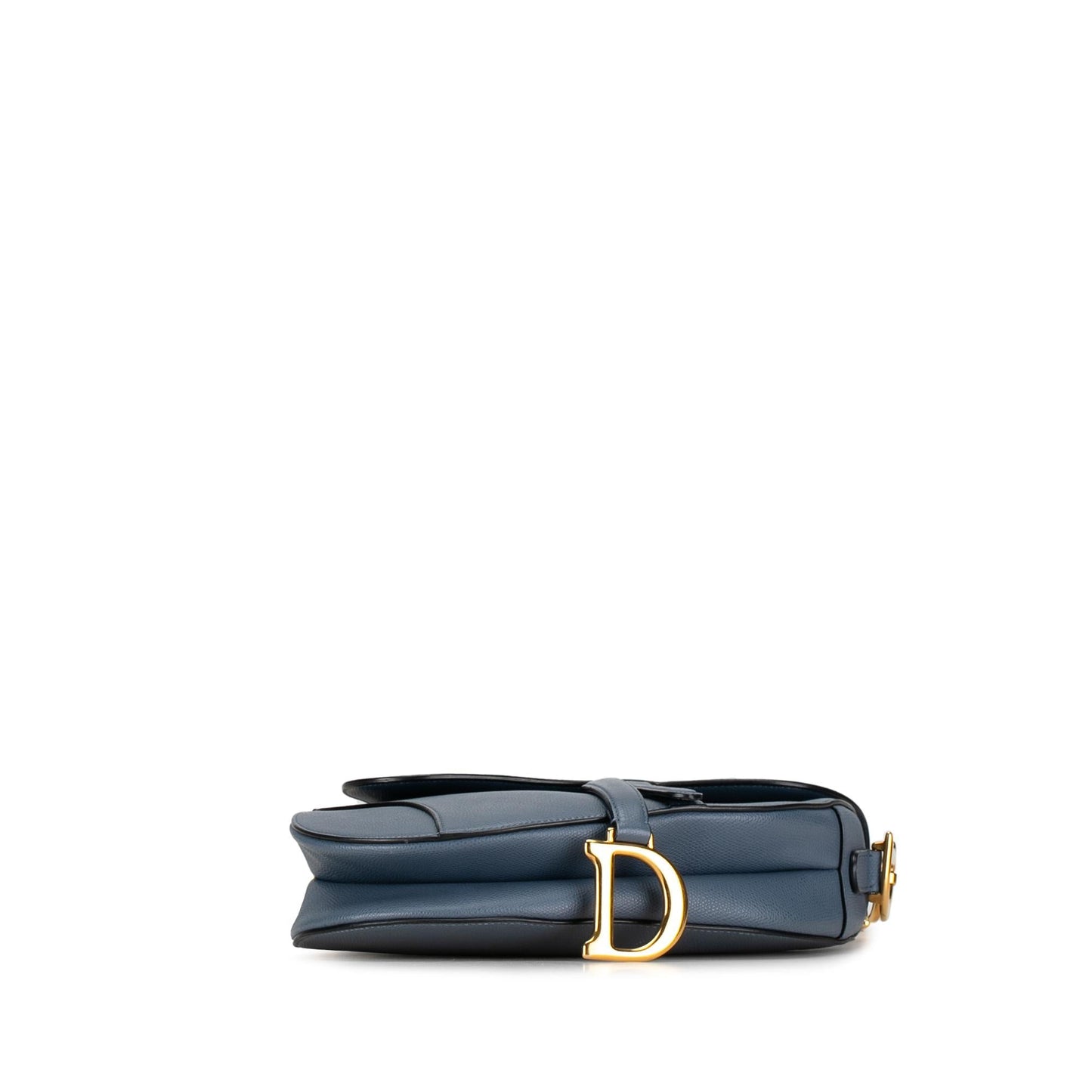 Dior Medium Leather Saddle Bag (SHG-ozX2uX)