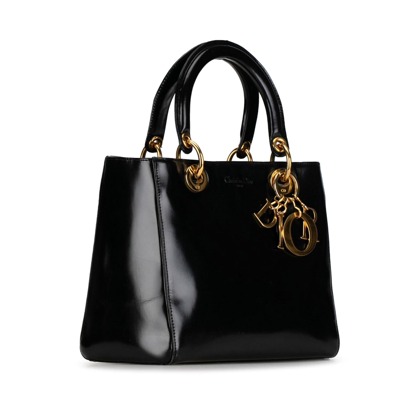 Dior Medium Patent Lady Dior (SHG-6fBji6)