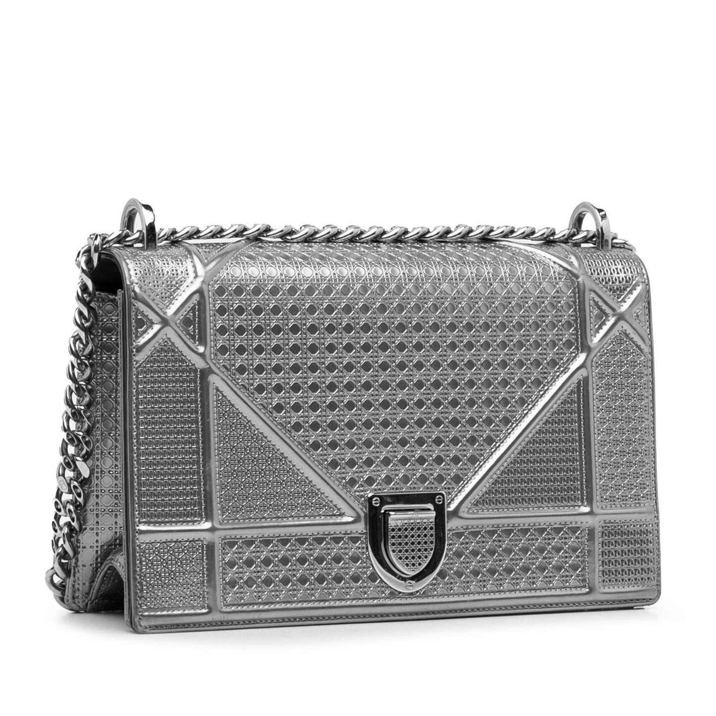 Dior Medium Patent Microcannage Diorama (SHG-2jd4YB)