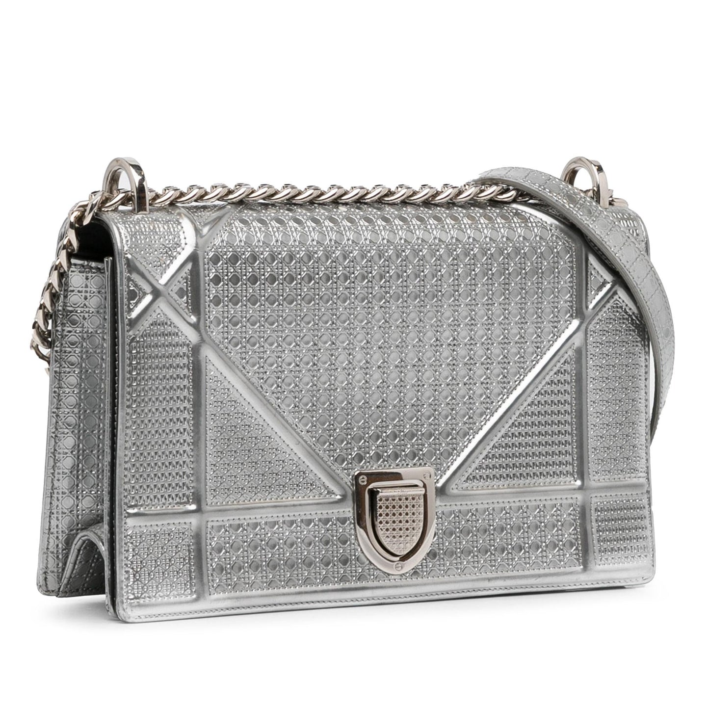 Dior Medium Patent Microcannage Diorama (SHG-ybOsAF)