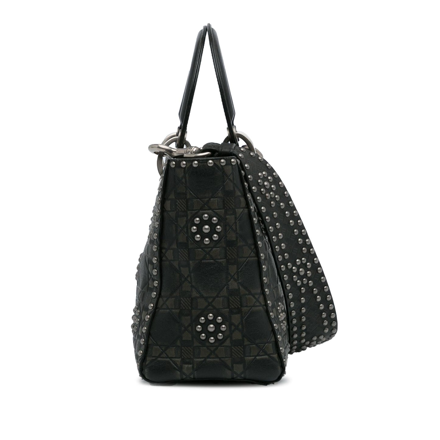 Dior Medium Studded Cannage Supple Lady Dior (SHG-SMh9P5)