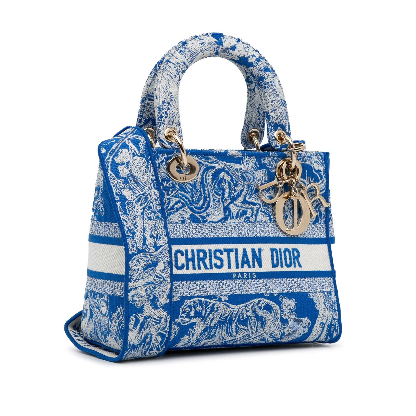 Dior Medium Toile de Jouy Lady D-Lite (SHG-GJahSy)