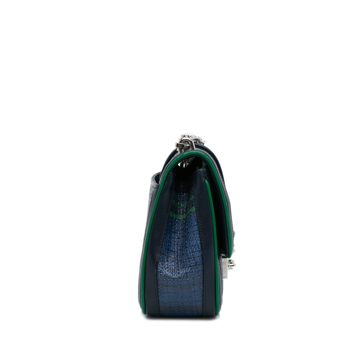 Dior Medium Tricolor Raffia Miss Dior Flap Bag (SHG-F8E2uQ)