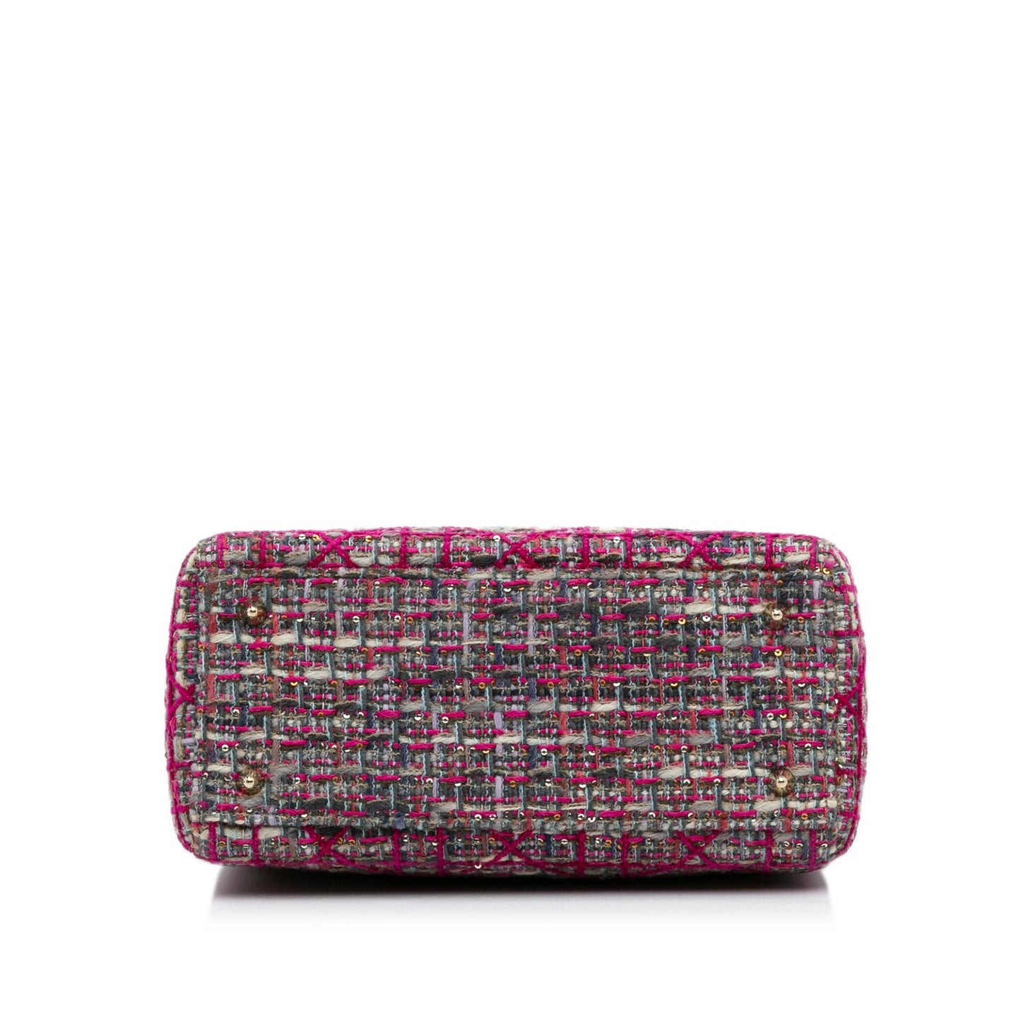Dior Medium Tweed Cannage Lady Dior (SHG-oxyzpX)