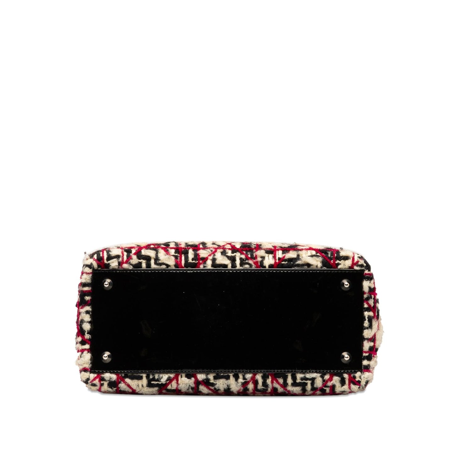 Dior Medium Tweed Cannage Lady Dior (SHG-5klf6u)