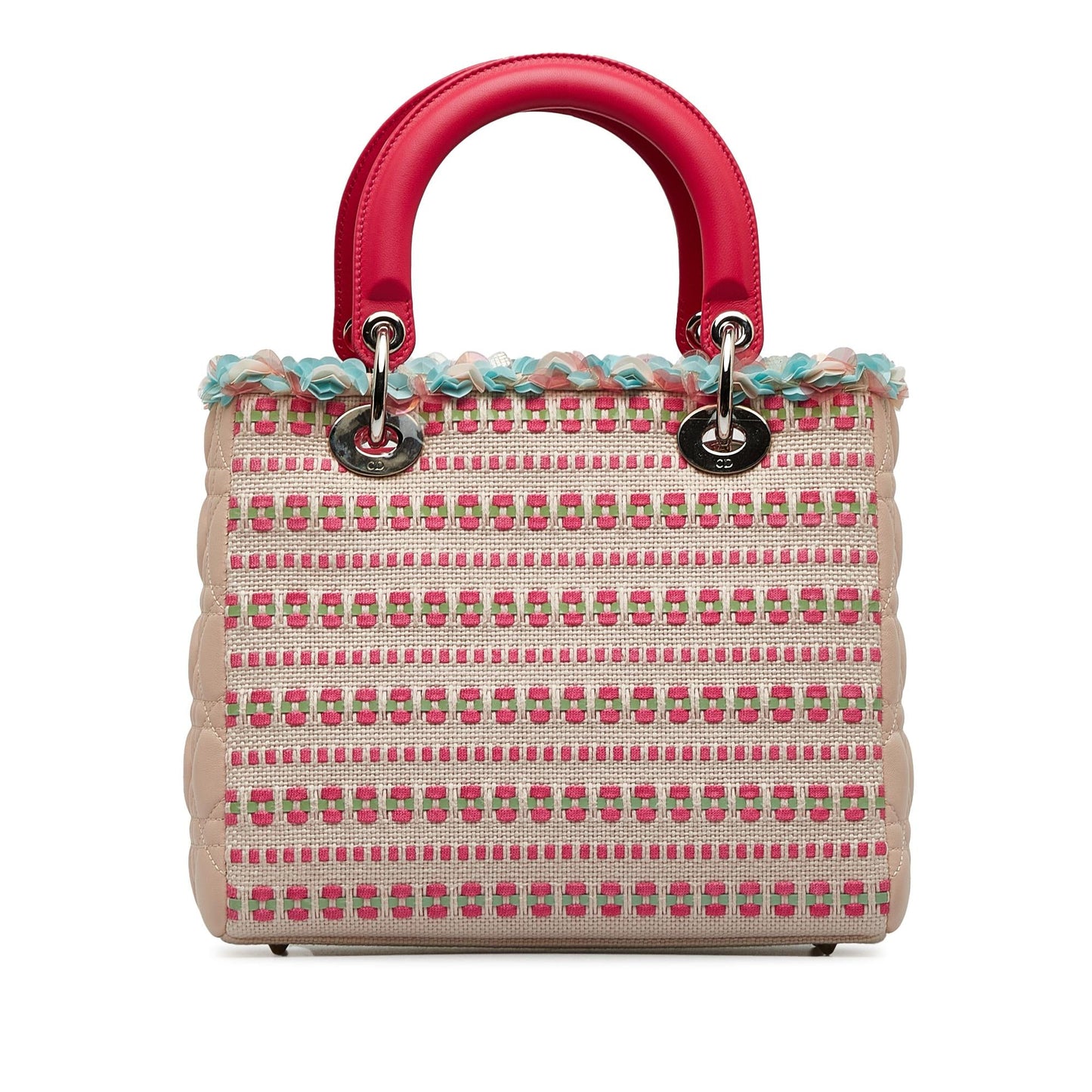 Dior Medium Tweed Lady Dior Satchel (SHG-ZQ8bZF)