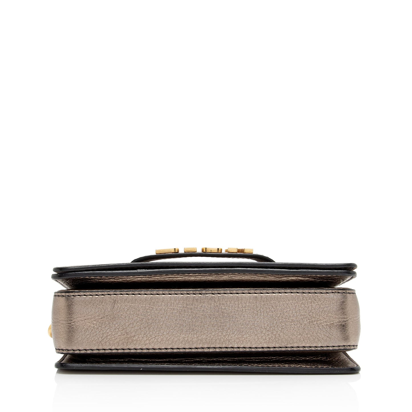 Dior Metallic Grained Calfskin Dio(R)evolution Flap Bag (SHF-ud74bp)