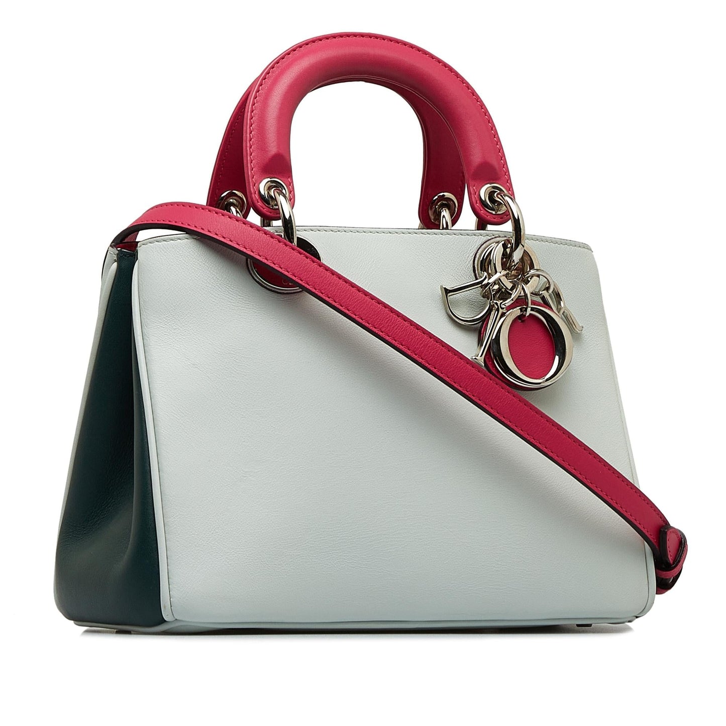 Dior Mini Diorissimo Tricolor Satchel (SHG-iouJ75)