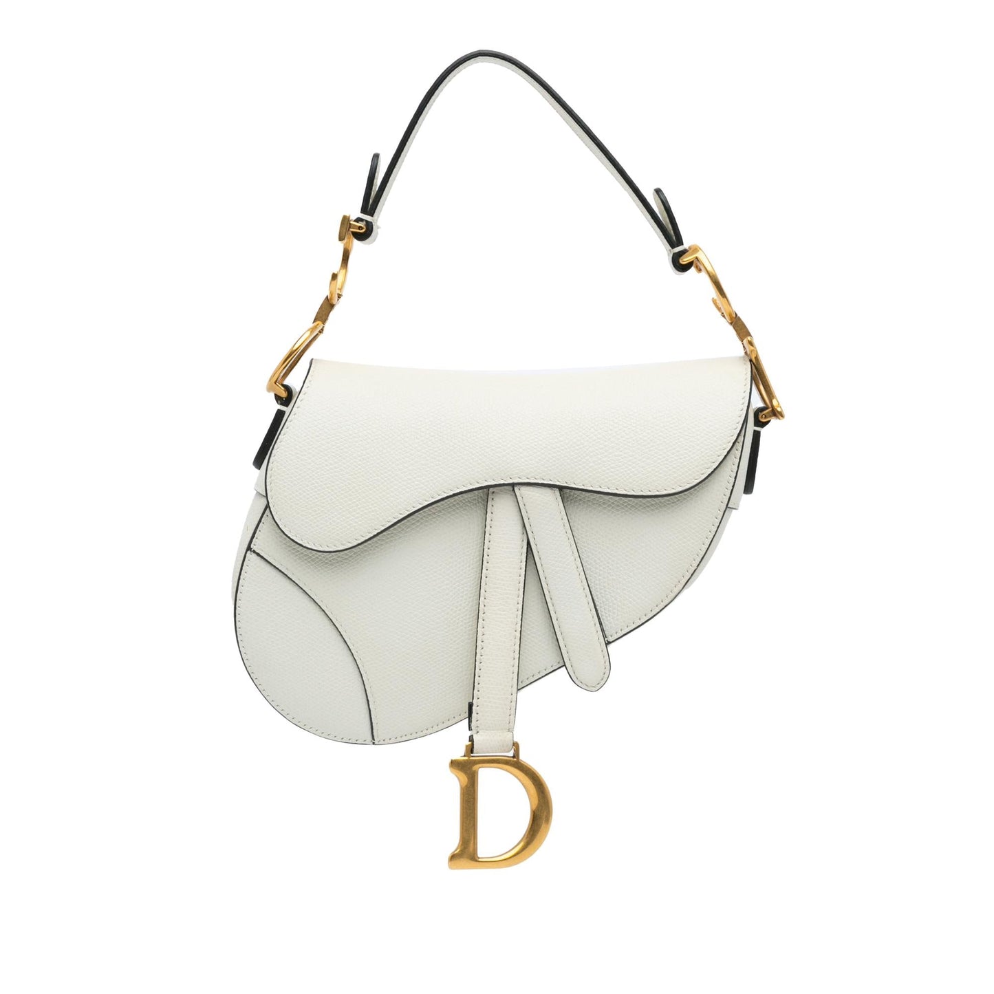 Dior Mini Grained Calfskin Saddle Bag (SHG-ZkDU07)
