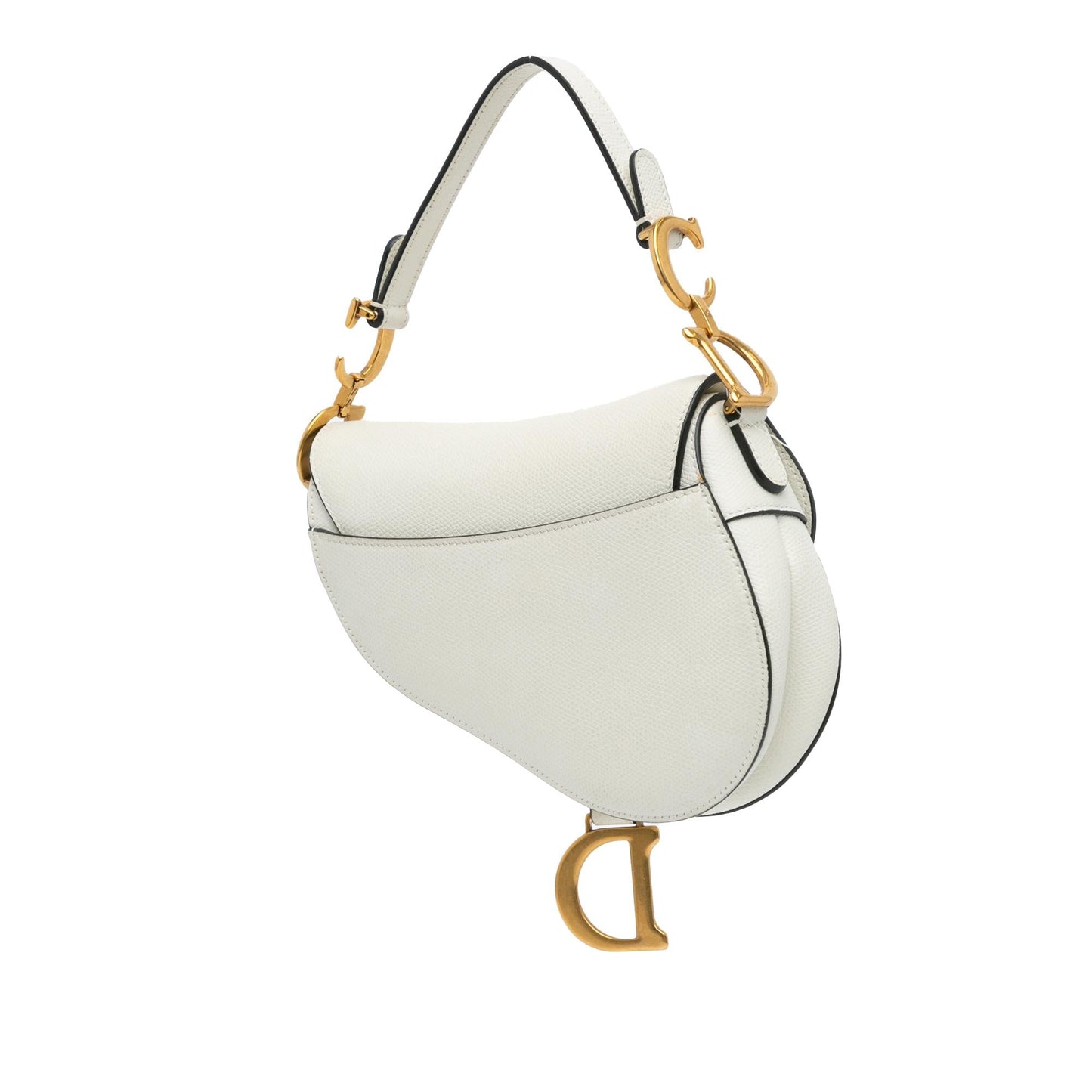 Dior Mini Grained Calfskin Saddle Bag (SHG-ZkDU07)