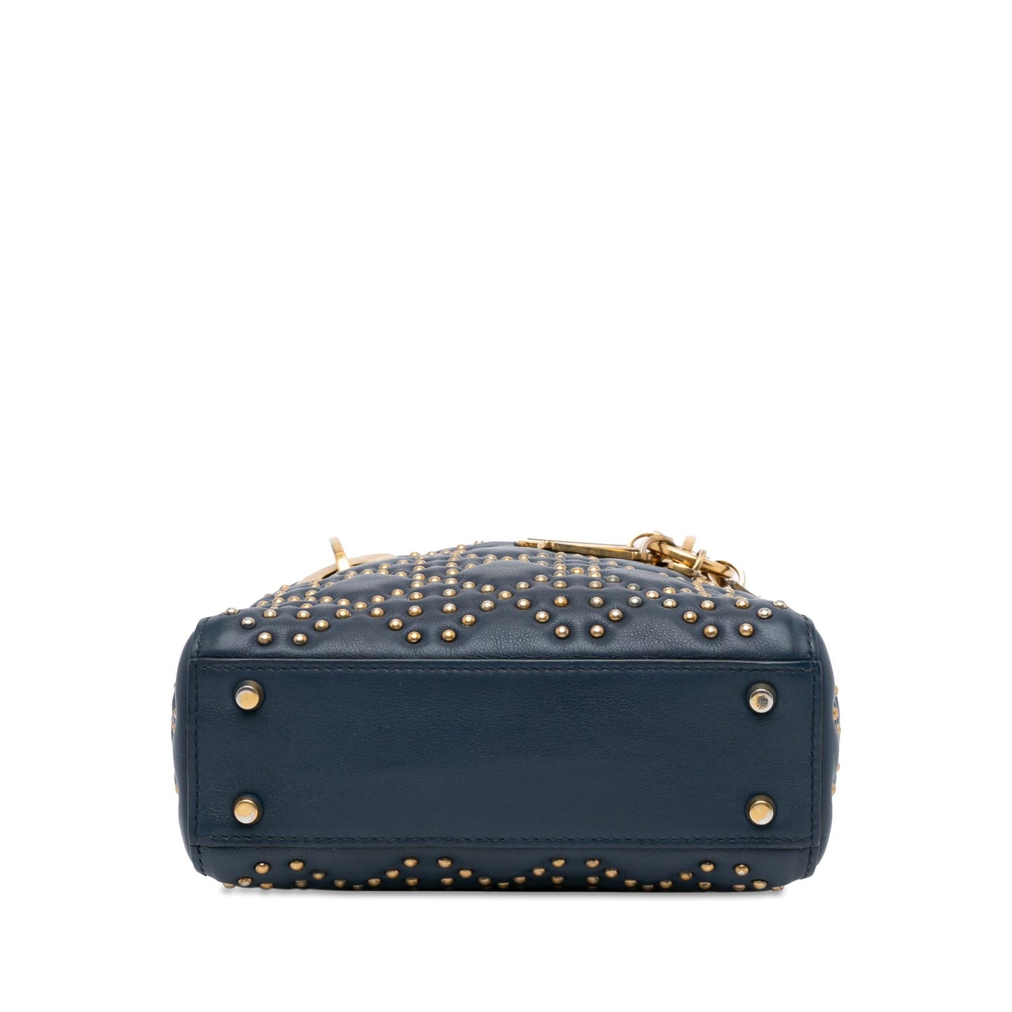 Dior Mini Studded Lambskin Cannage Supple Lady Dior (SHG-1sVNpD)