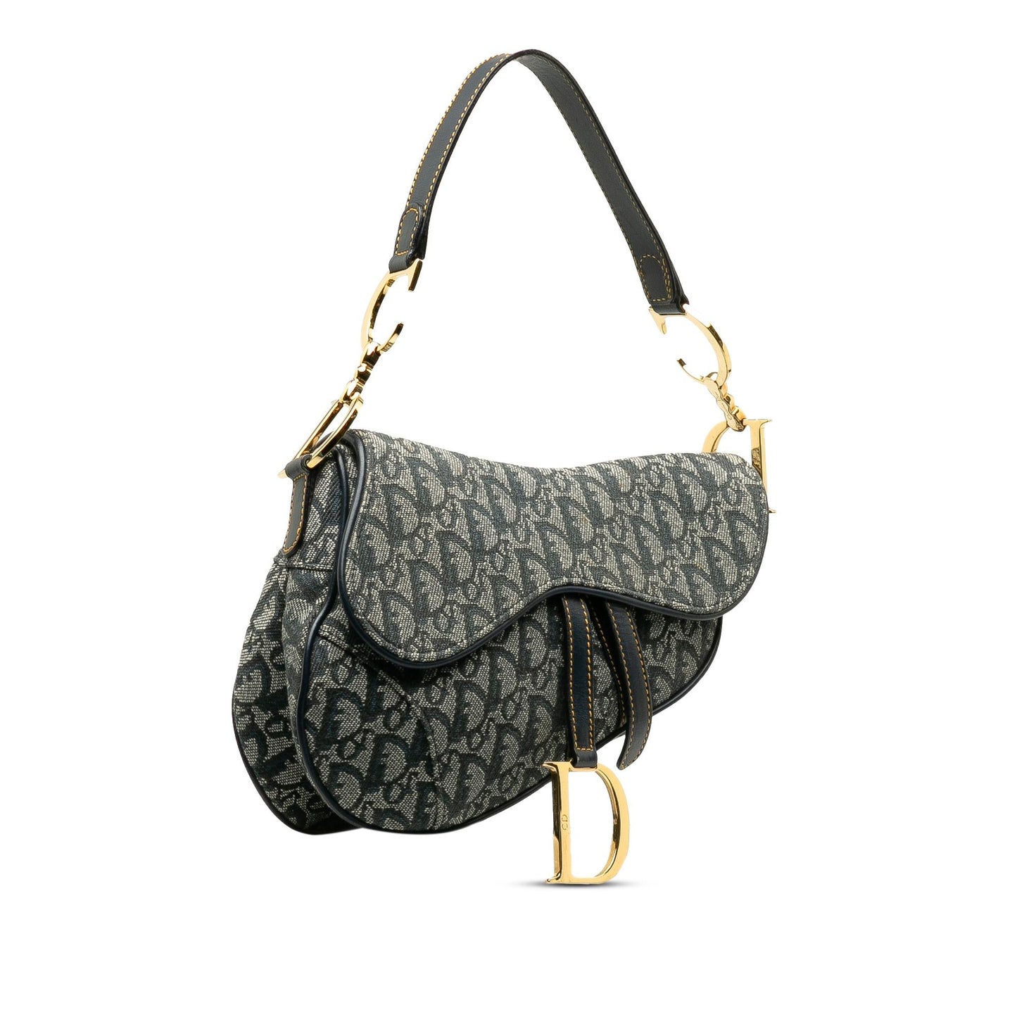 Dior Oblique Canvas Saddle (SHG-k7uA5G)