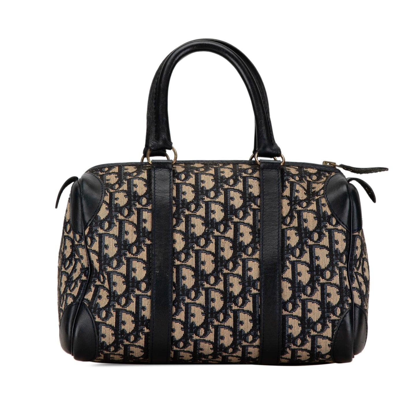 Dior Oblique Canvas Trotter Boston Bag (SHG-PIbsgz)