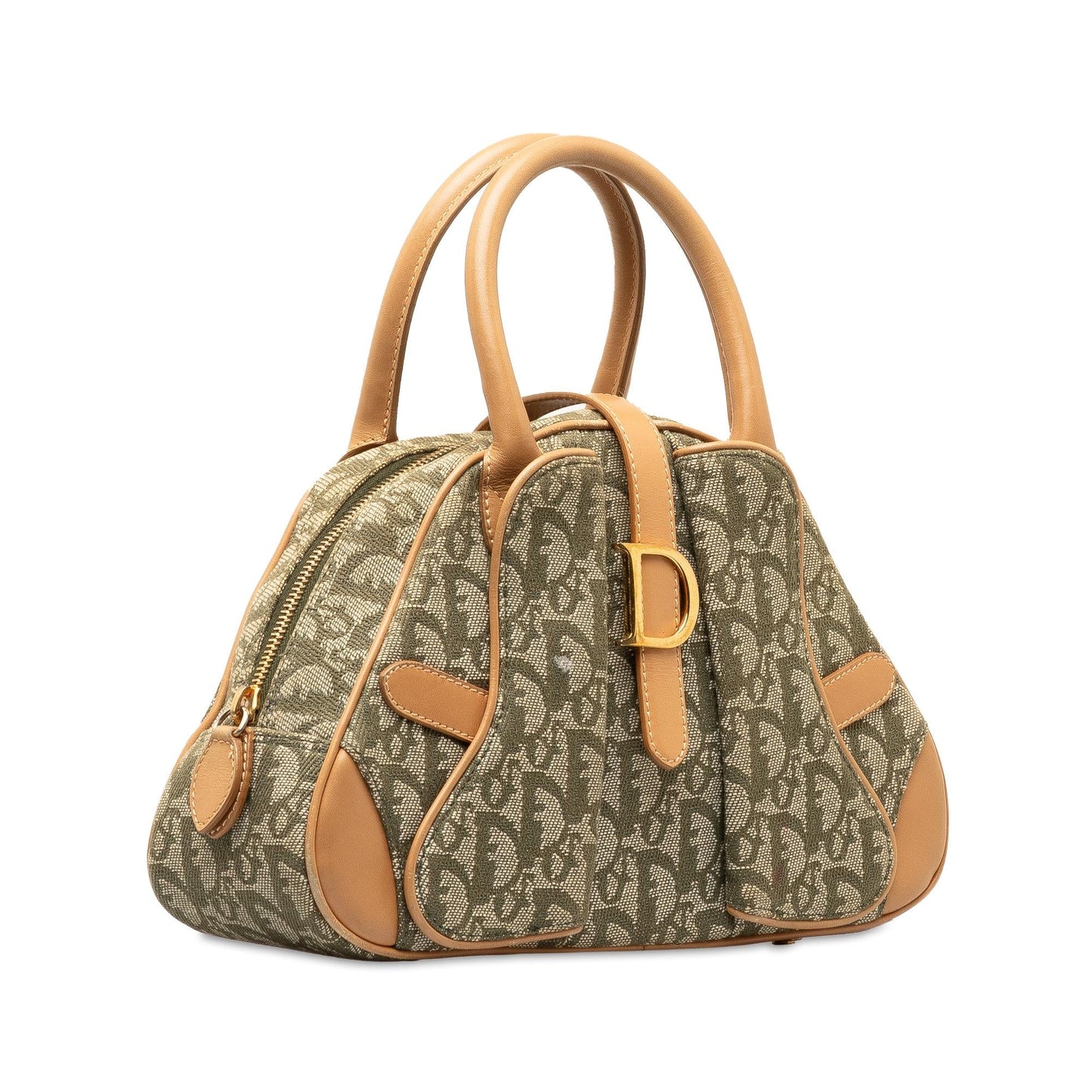 Dior Oblique Double Saddle Bowler (SHG-dwE4WY)
