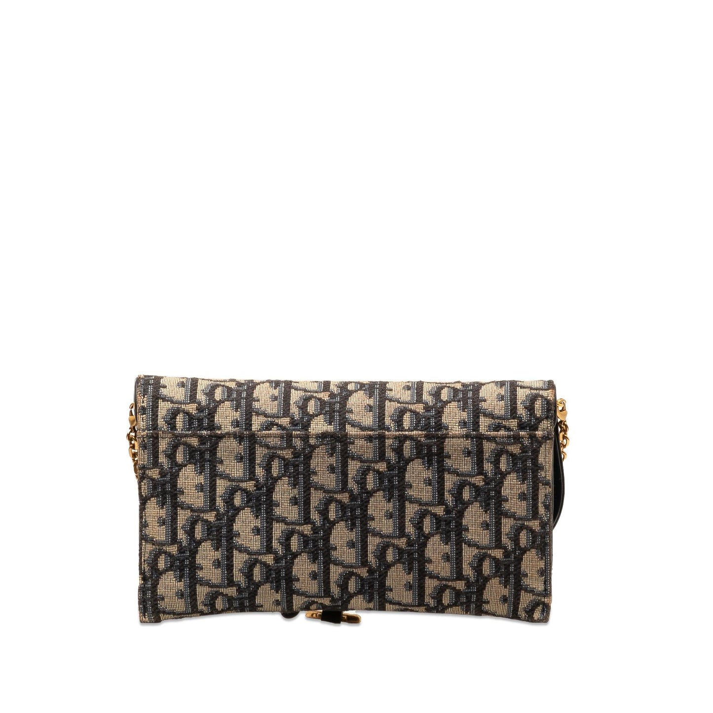 Dior Oblique Saddle Wallet On Chain (SHG-R0QMx8)