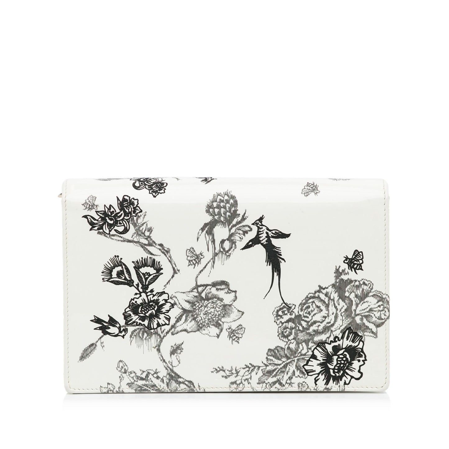 Dior Patent Diorama Toile de Jouy Clutch (SHG-RGybns)