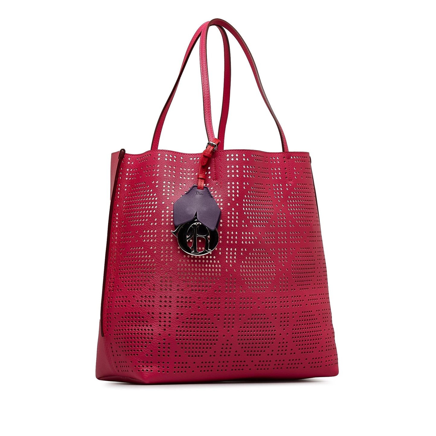 Dior Perforated Cannage Dioriva Tote (SHG-u7MifQ)