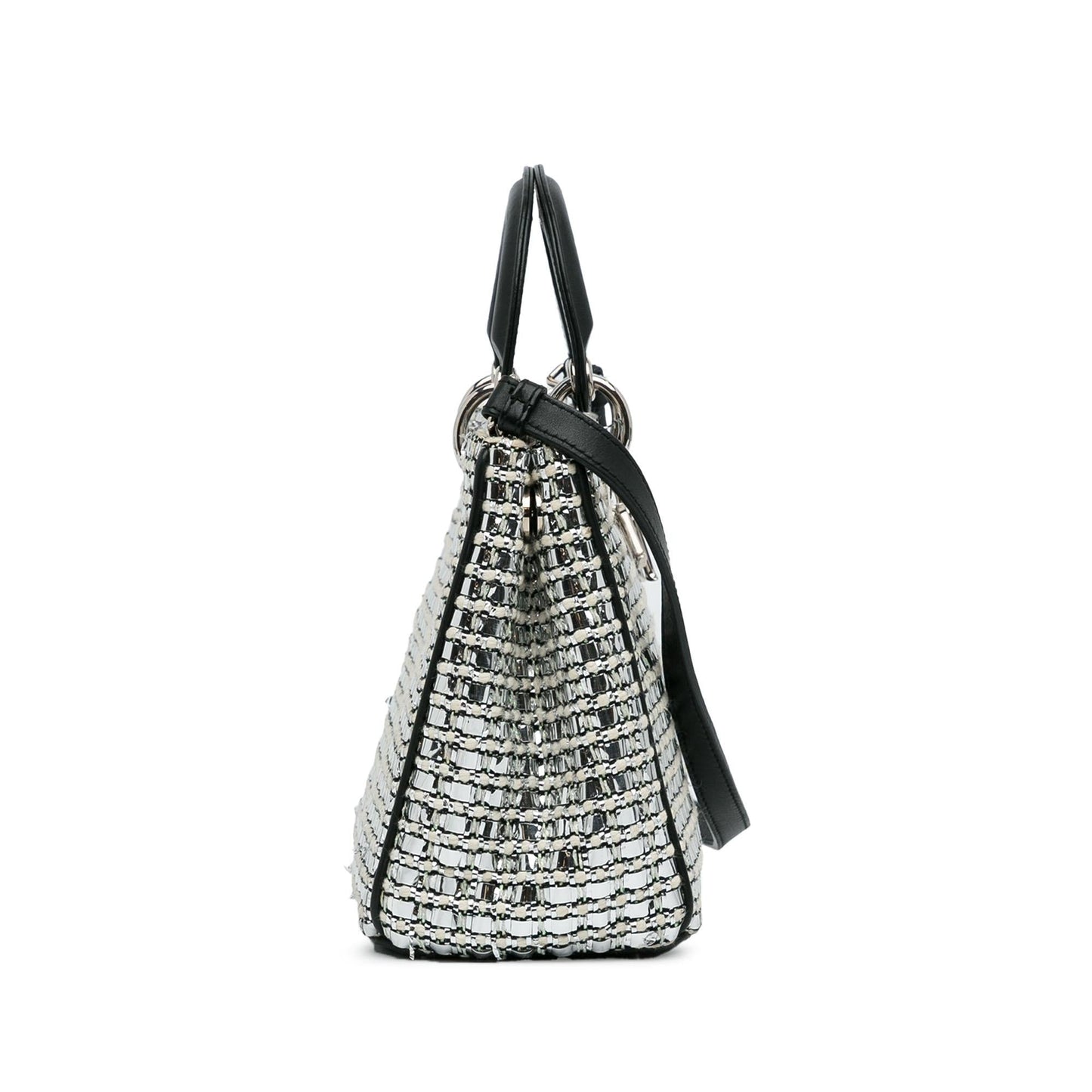 Dior Small Tweed Patch Diorissimo Tote (SHG-hUOob0)