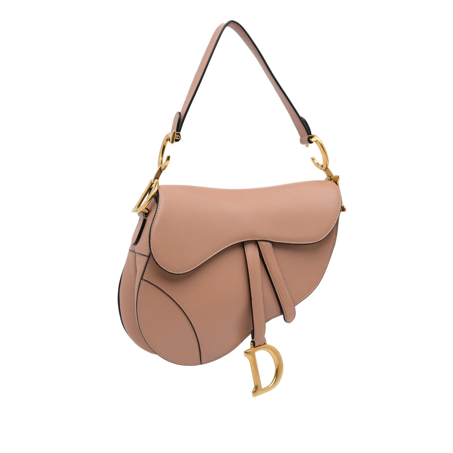 Dior Smooth Leather Saddle Bag (SHG-IlWTap)