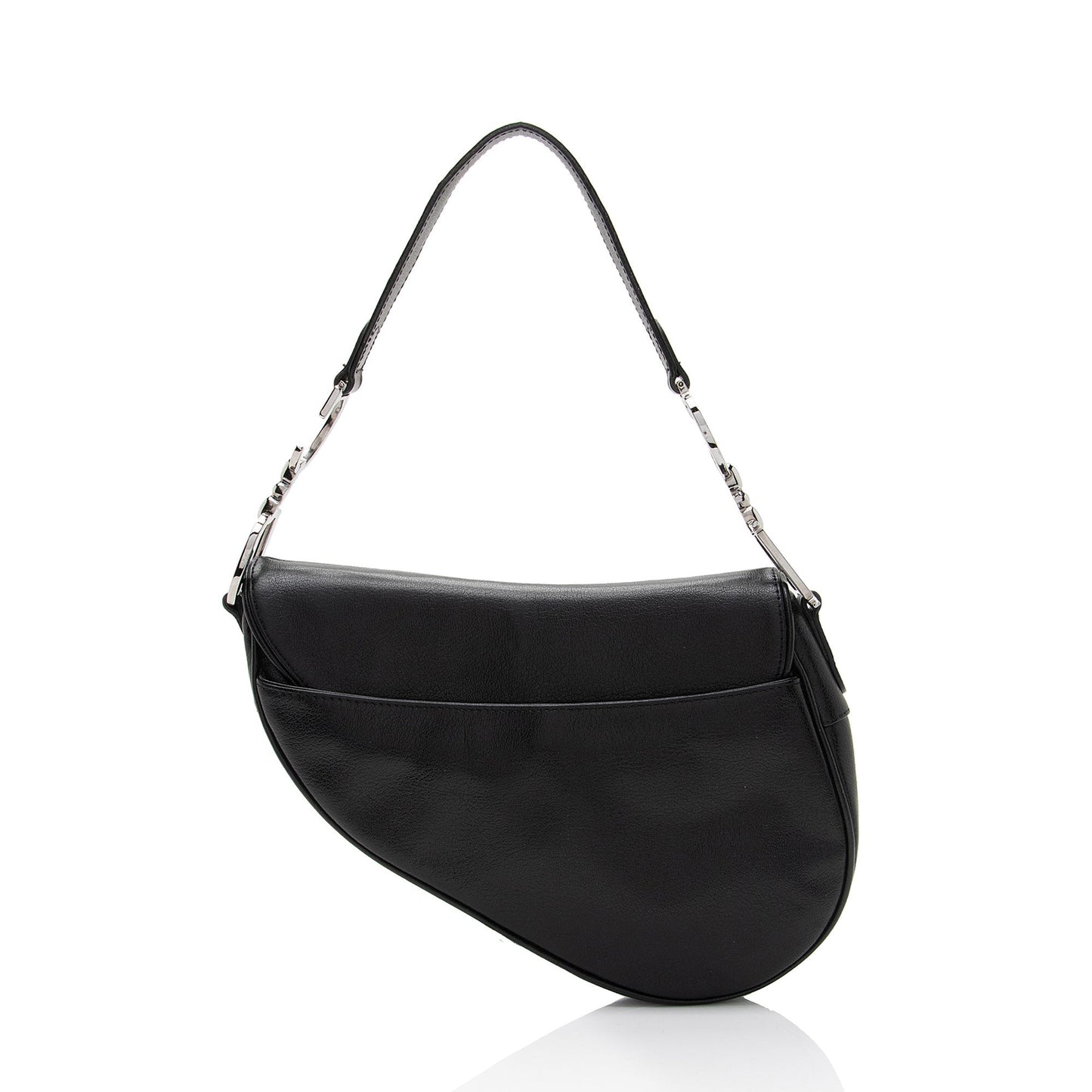 Dior Vintage Leather Saddle Bag (SHF-JDFMWH)