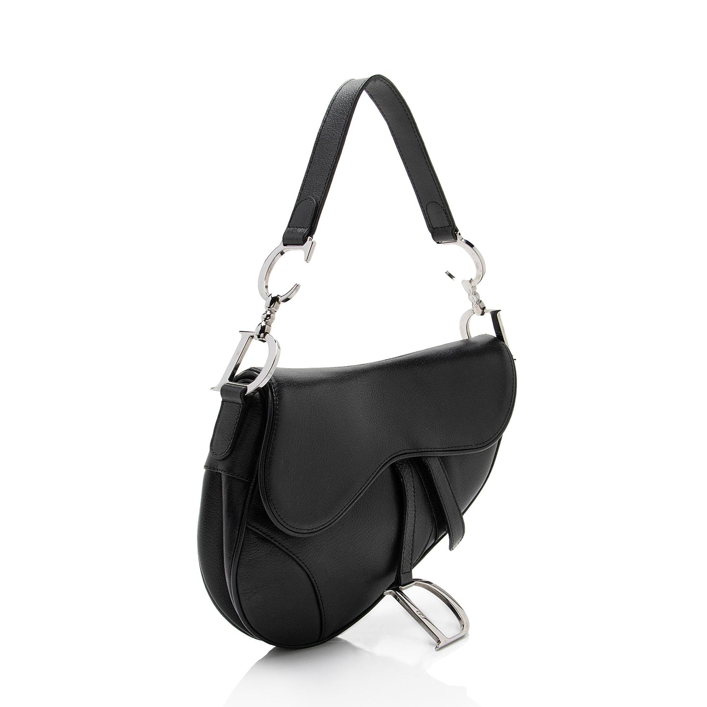 Dior Vintage Leather Saddle Bag (SHF-JDFMWH)