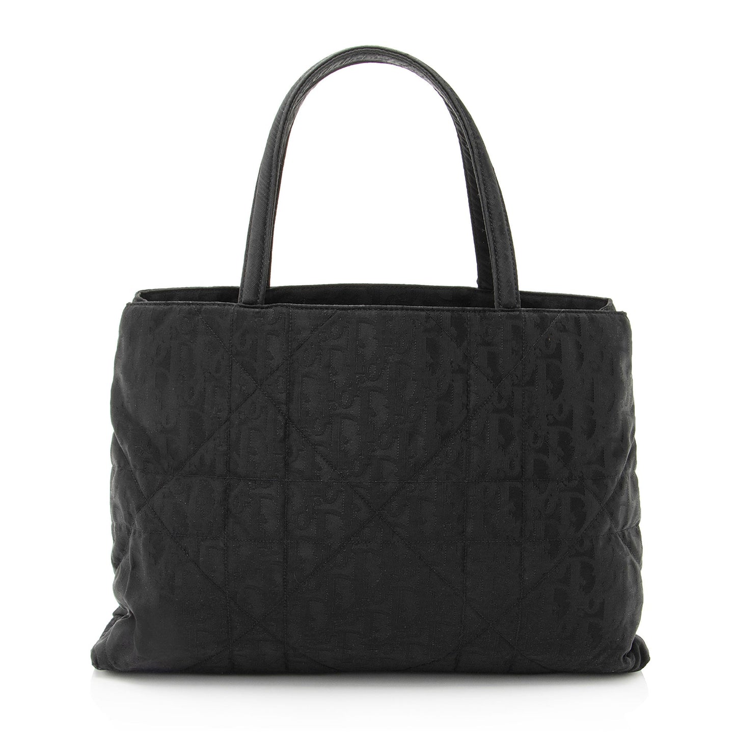 Dior Vintage Nylon Cannage Tote (SHF-o2ck8h)