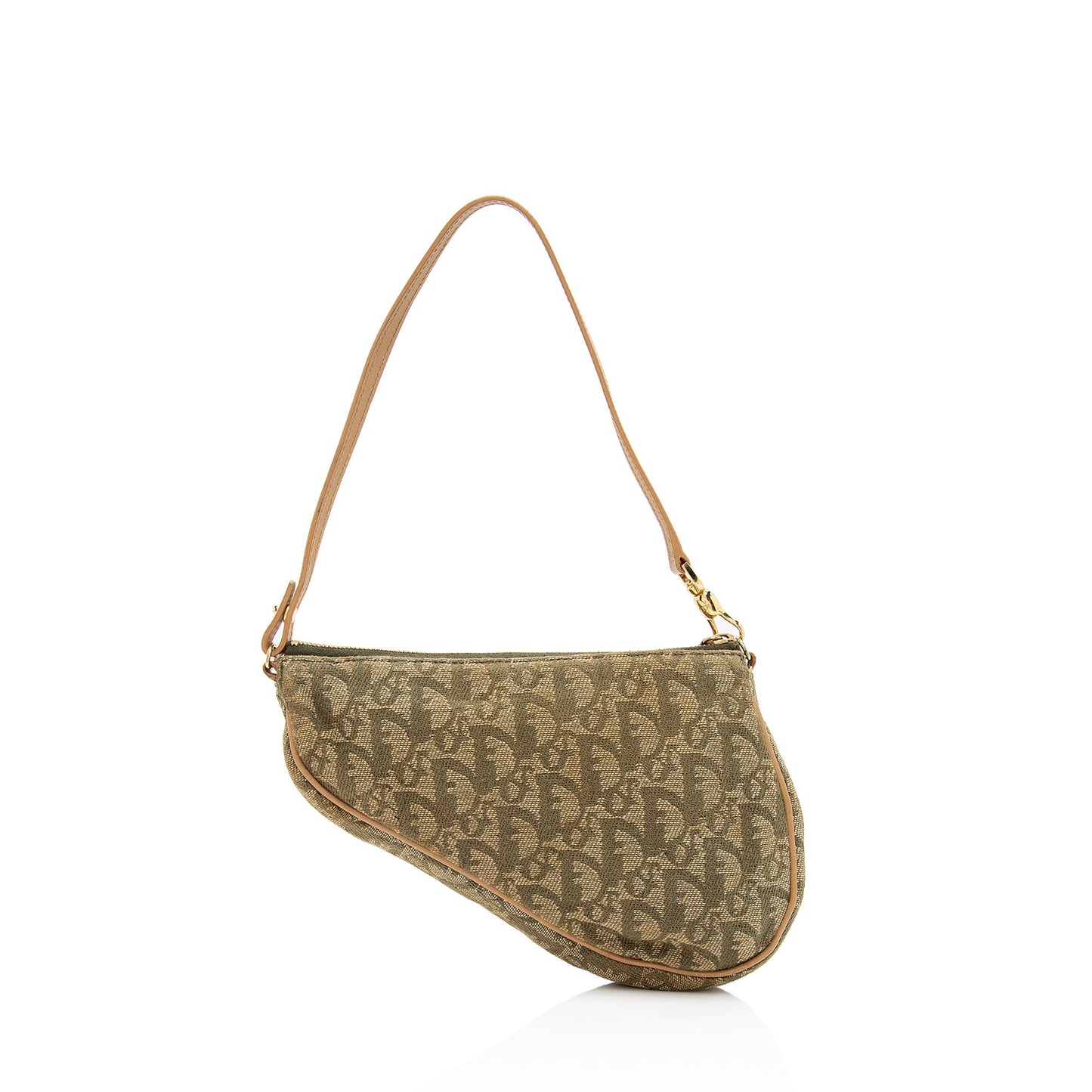 Dior Vintage Oblique Mini Saddle Bag (SHF-zCcD1r)
