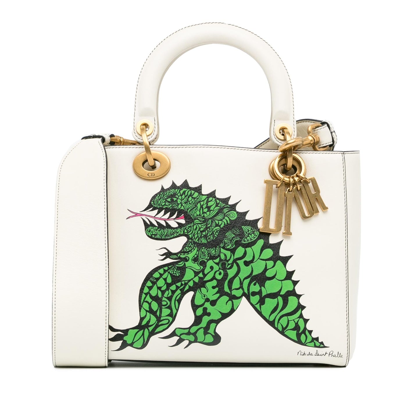 Dior x Niki De Saint Phalle Limited Edition Medium Dragon Lady Dior (SHG-LMYFg0)