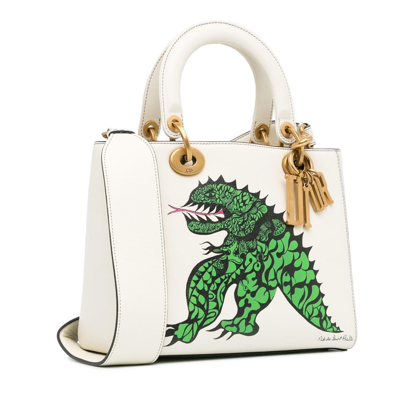 Dior x Niki De Saint Phalle Limited Edition Medium Dragon Lady Dior (SHG-LMYFg0)