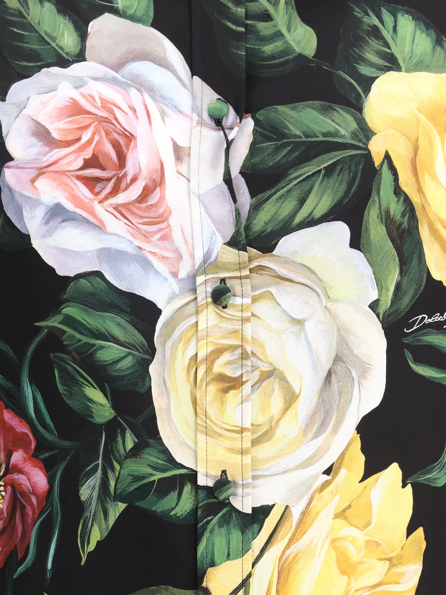 Dolce & Gabbana Women Rose And Peony Print Shirt