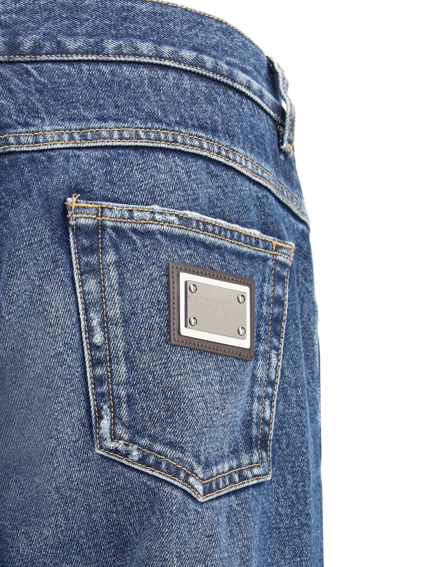 Dolce & Gabbana Men Straight Jeans