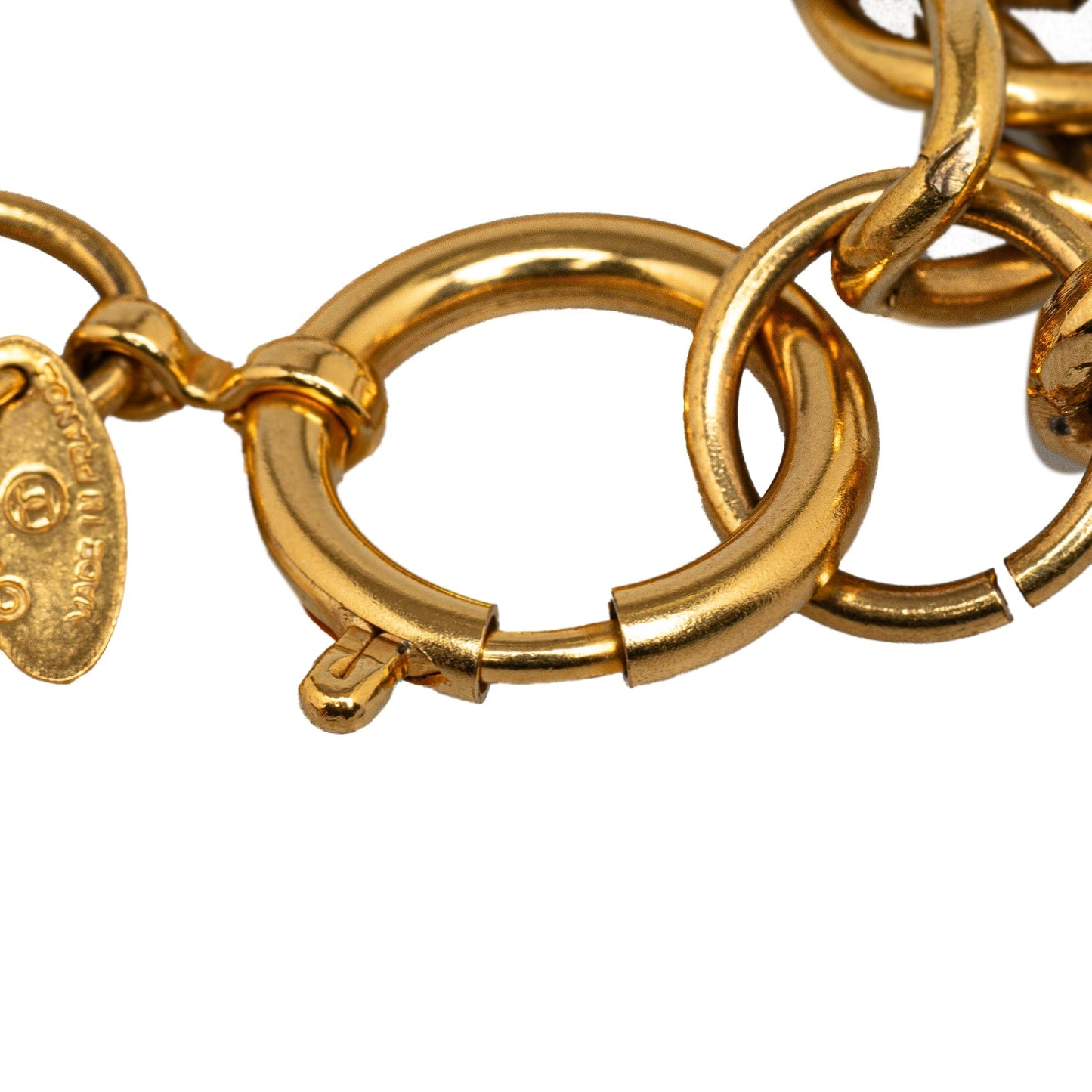 CHANEL 31 Rue Cambon Medallion Bracelet Costume Bracelet