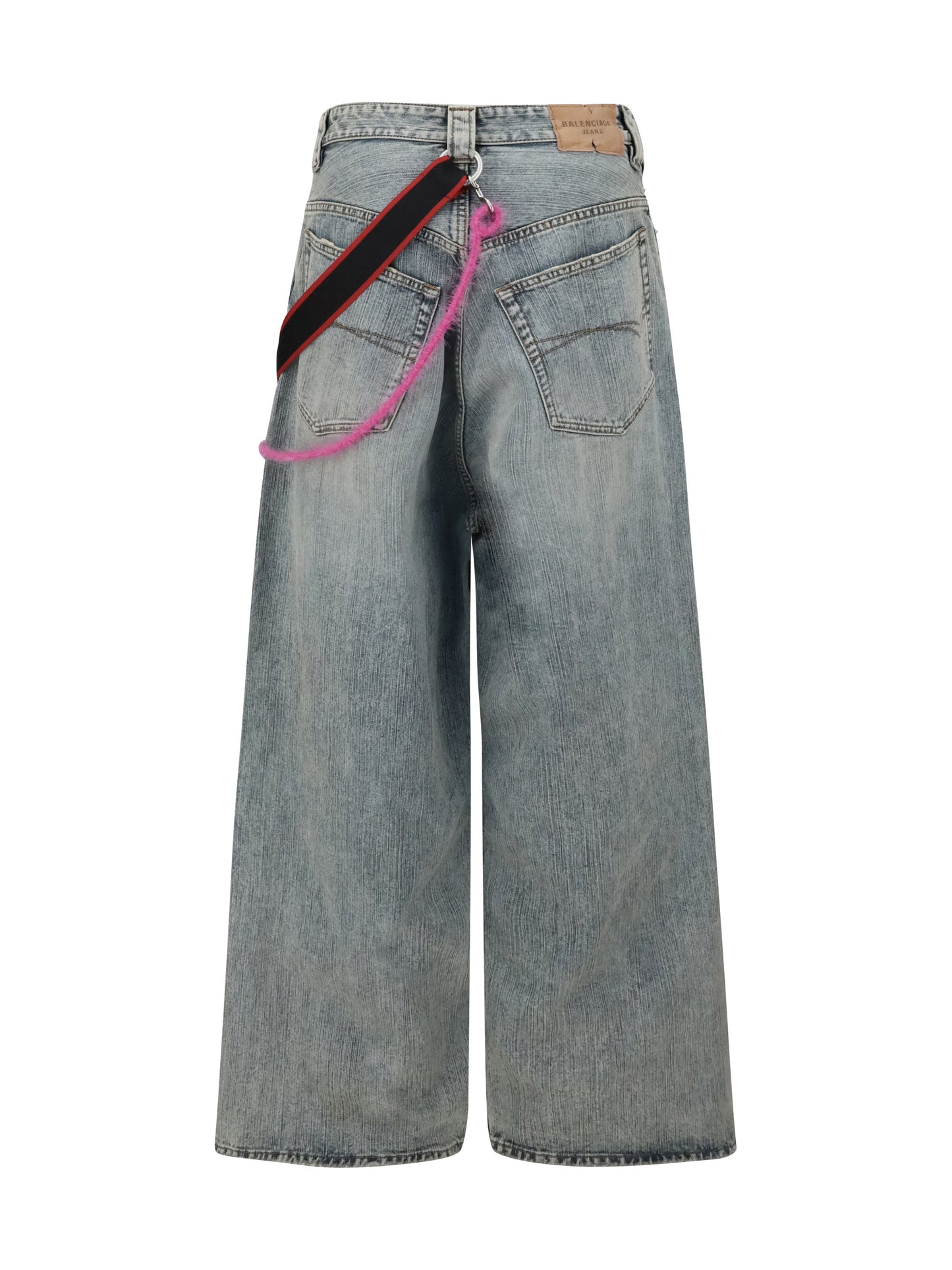 Balenciaga Women Wide Leg Jeans