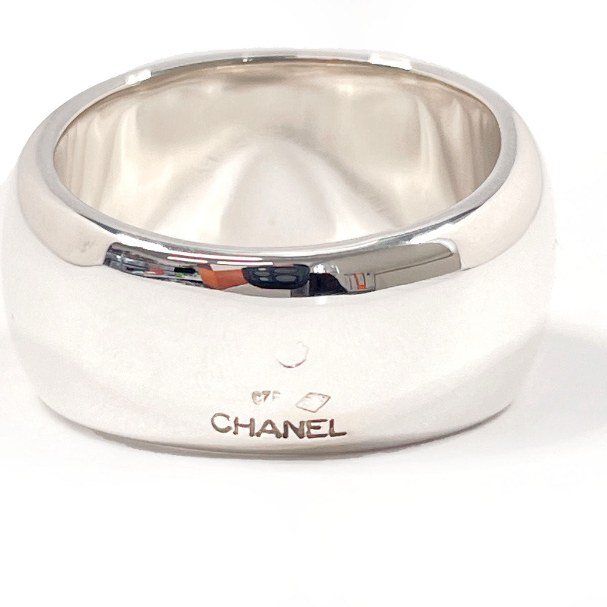Chanel Silver 925 Logo Ring