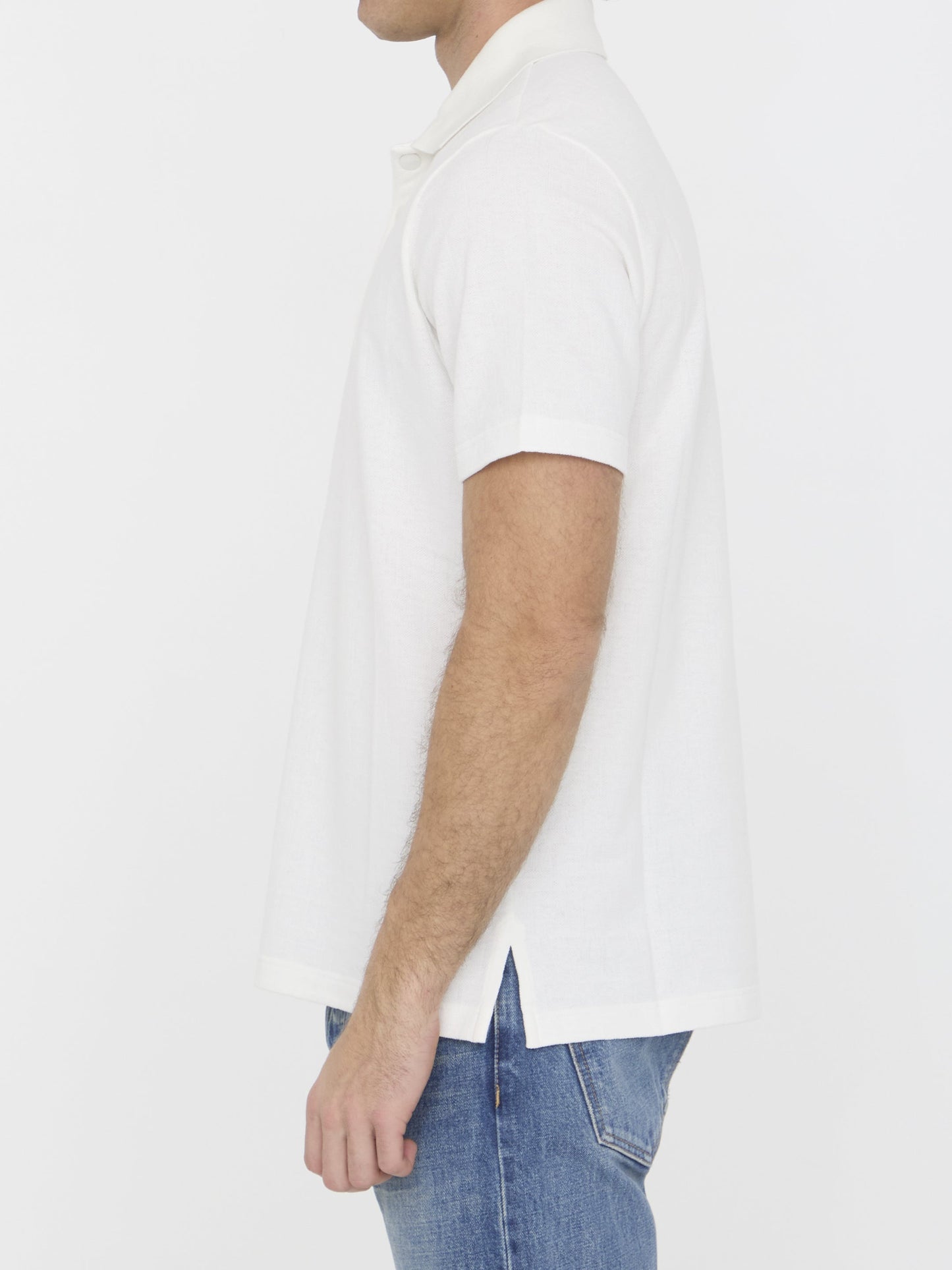 FENDI FF Monogram Polo Shirt - Regular Fit (Size L)