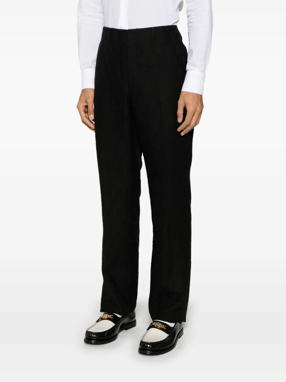 FENDI Linen Blend Pants for Men - Spring/Summer 2025