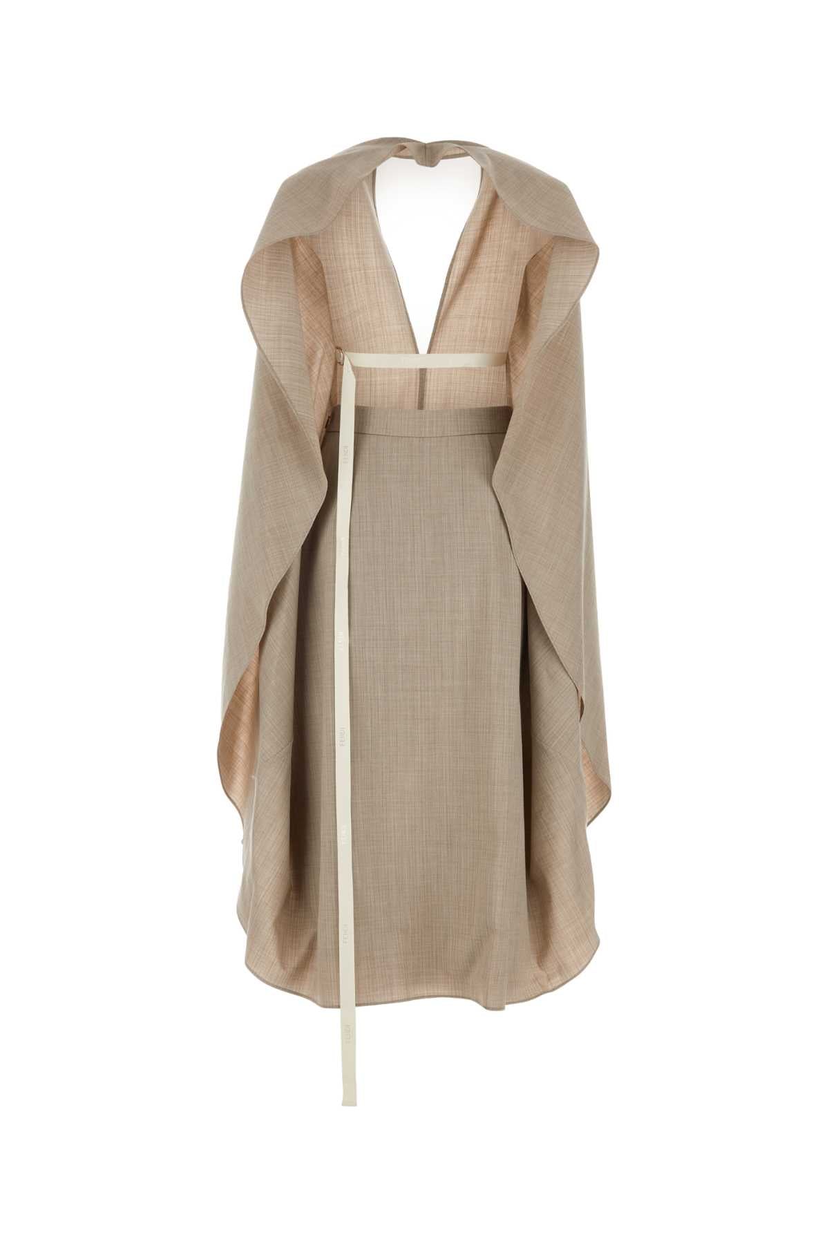 FENDI Flannel Dress Suit for Women - Fall/Winter 2023