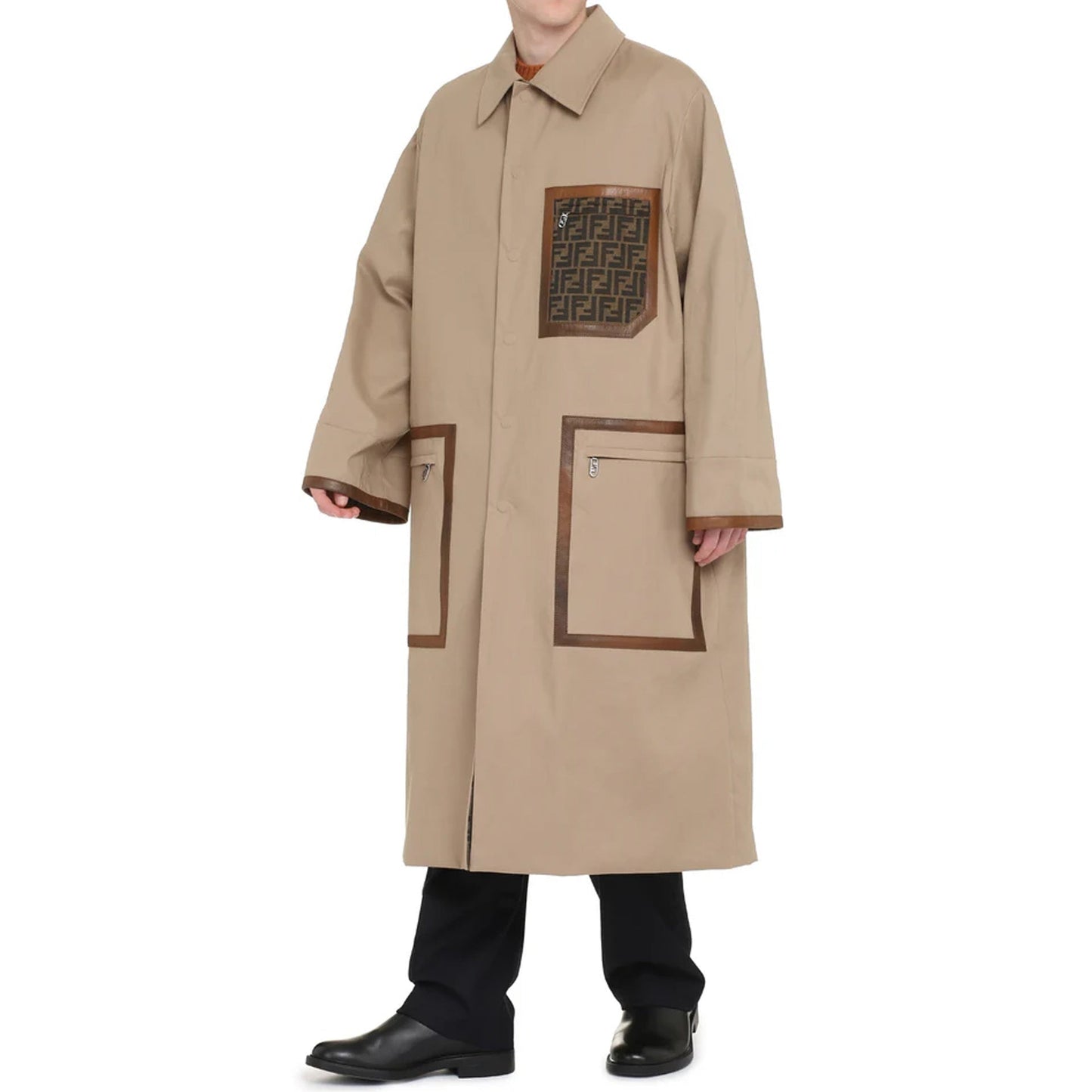 FENDI Reversible Trench Jacket