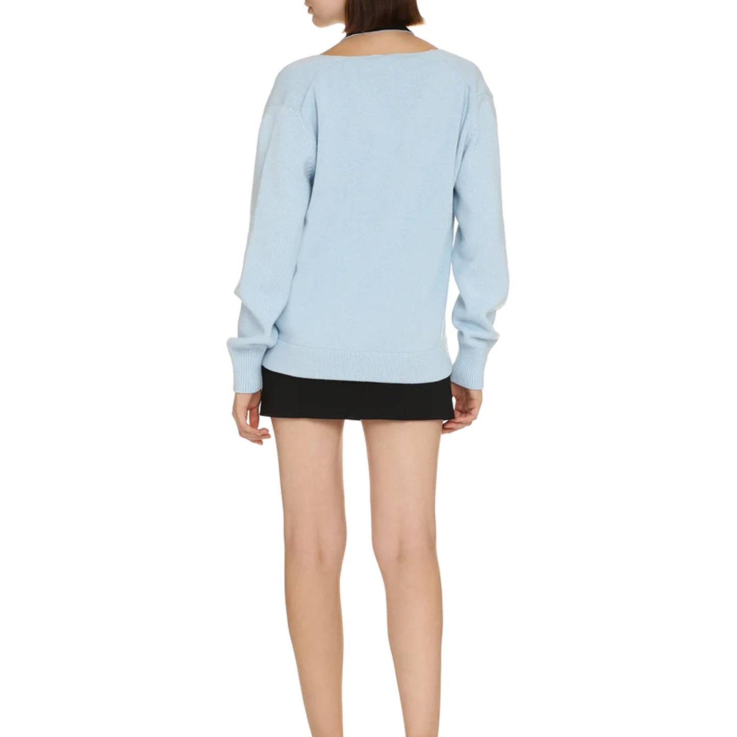 FENDI Wool and Cashmere Cardigan