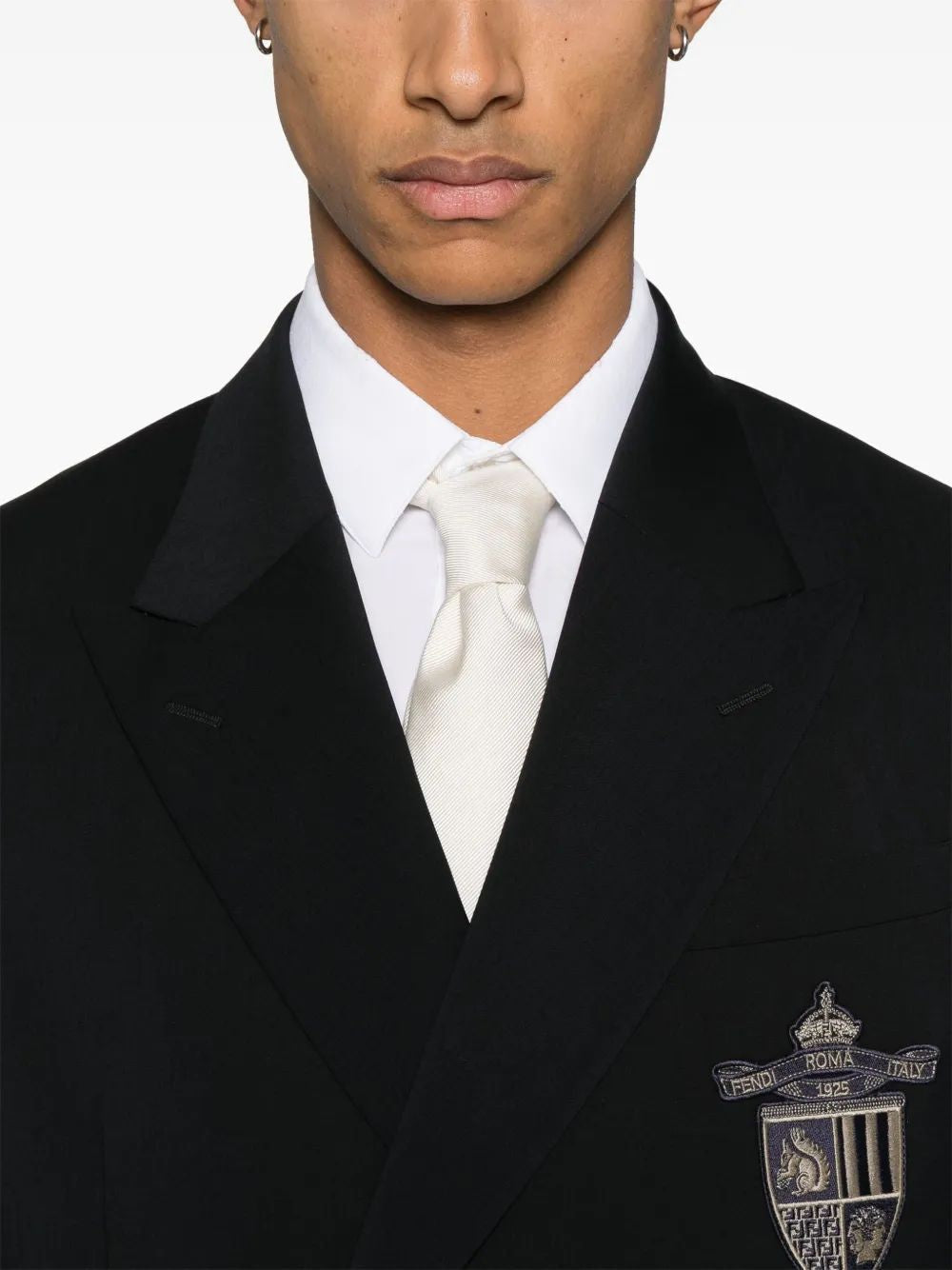 FENDI Light Wool Blazer for Men - SS25 Collection
