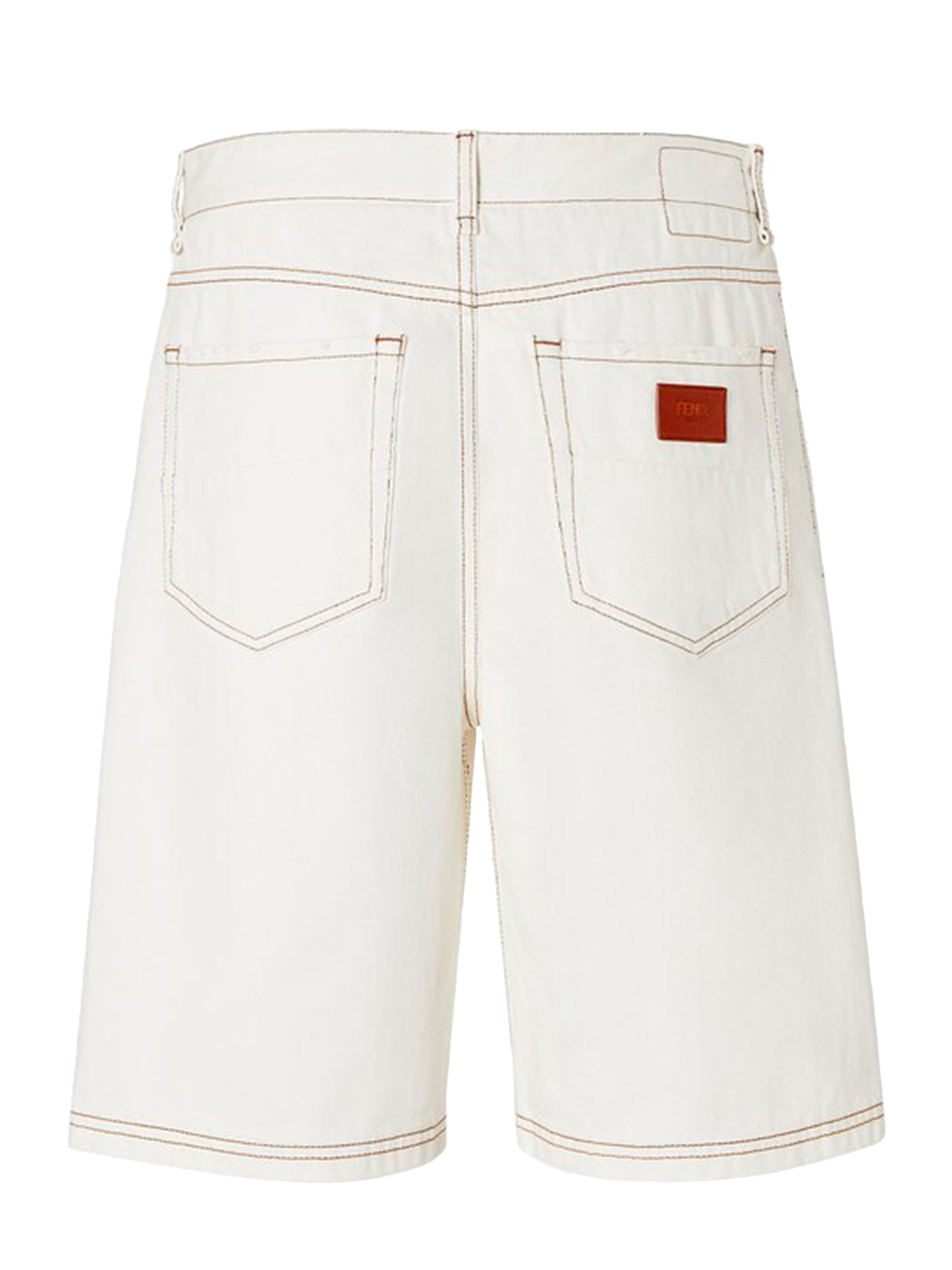 FENDI Stylish Denim Shorts for Men - FW25 Collection