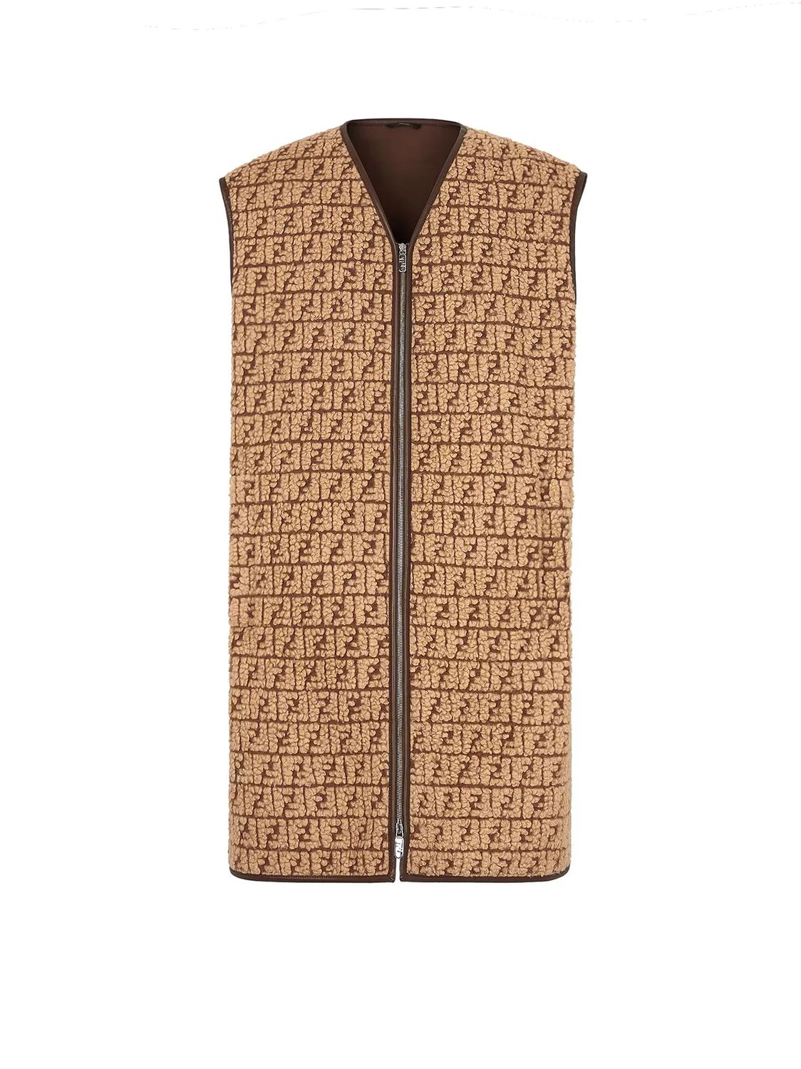 FENDI Embroidered Teddy Jacket for Men