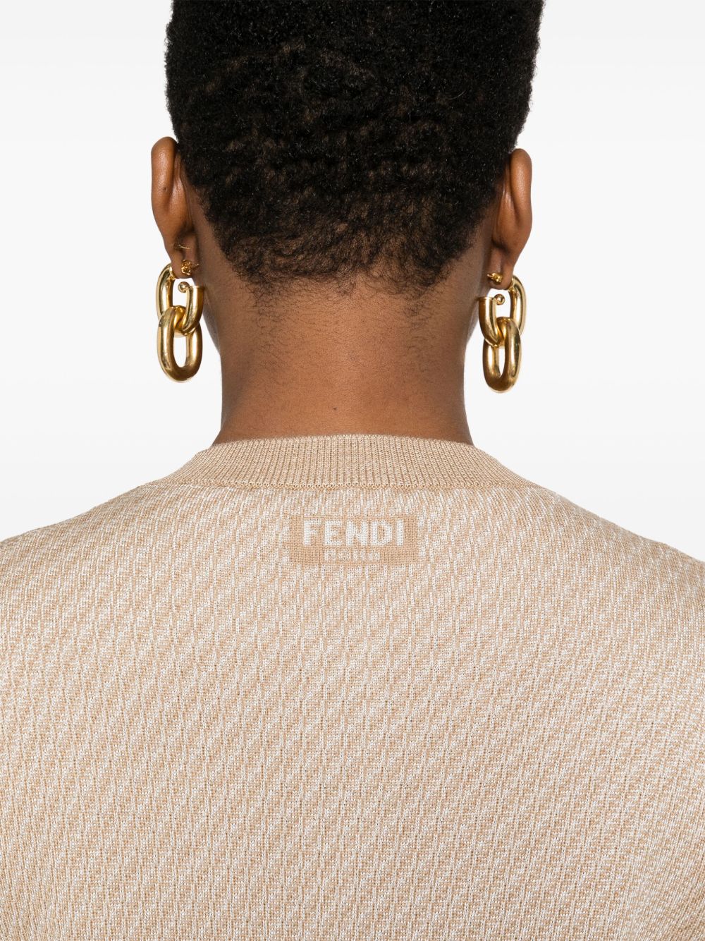 FENDI Sophisticated Wool Cardigan for Women