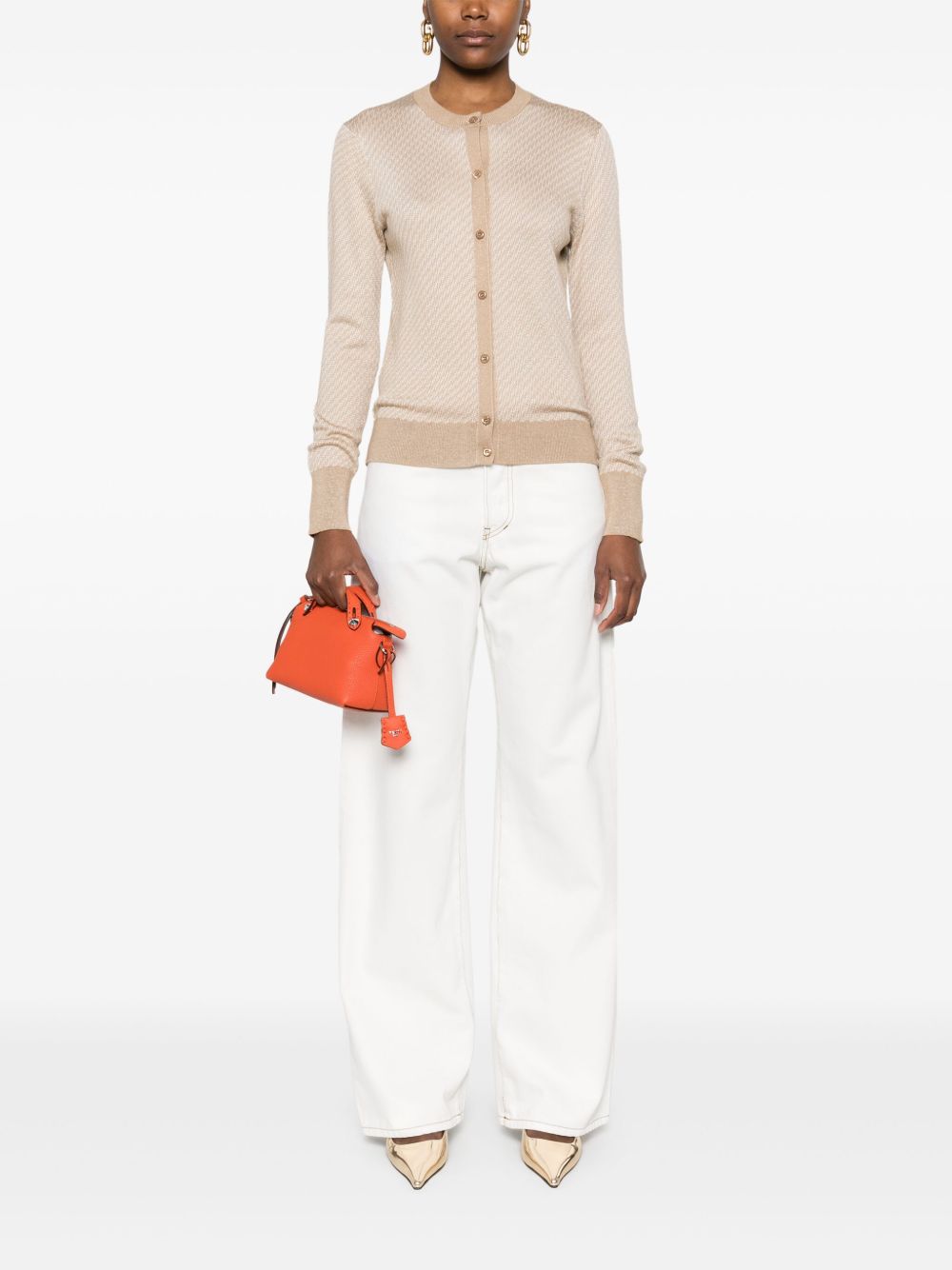 FENDI Sophisticated Wool Cardigan for Women