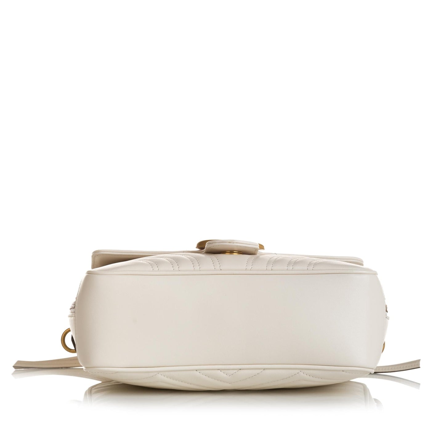 Gucci Small GG Marmont Matelasse Top Handle (SHG-puiWgw)