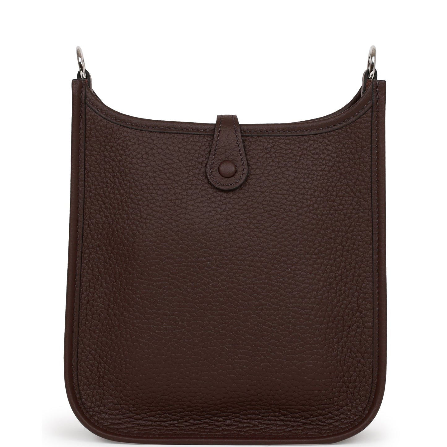 Hermes Evelyne TPM Rouge Sellier Clemence Palladium Hardware