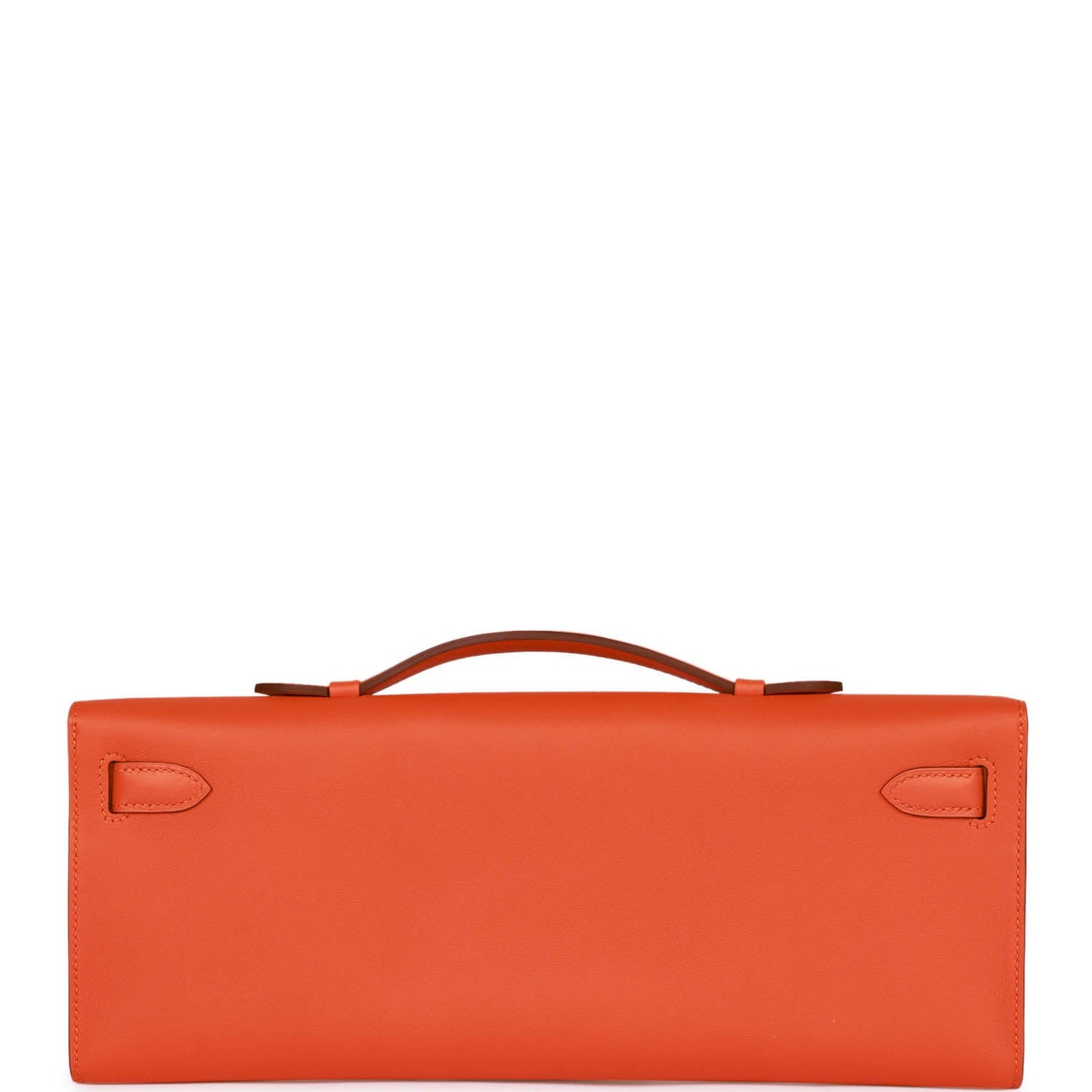 Hermes Kelly Cut Orange Swift Gold Hardware