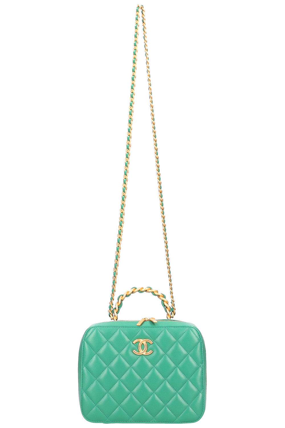 CHANEL Afternoon Tea Vanity Bag Green