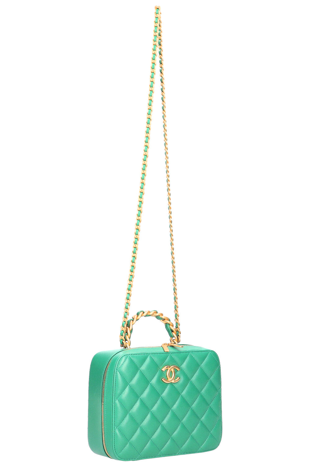 CHANEL Afternoon Tea Vanity Bag Green